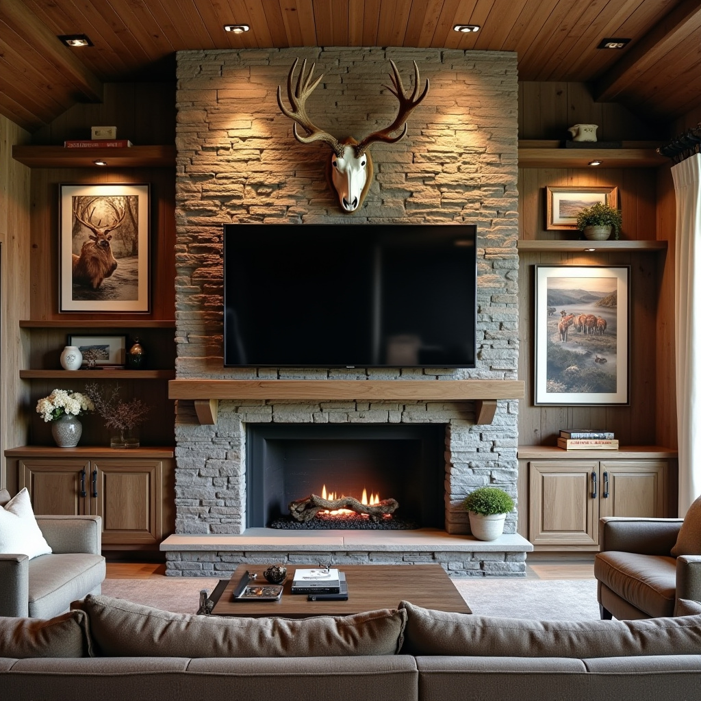 Above Tv Wall Decor 20