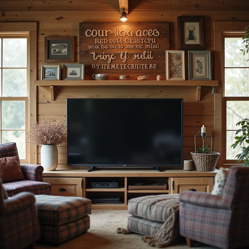Above Tv Wall Decor 25