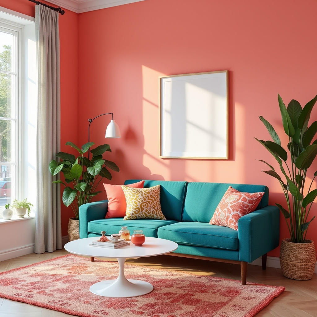 Accent Wall In Living Room 10