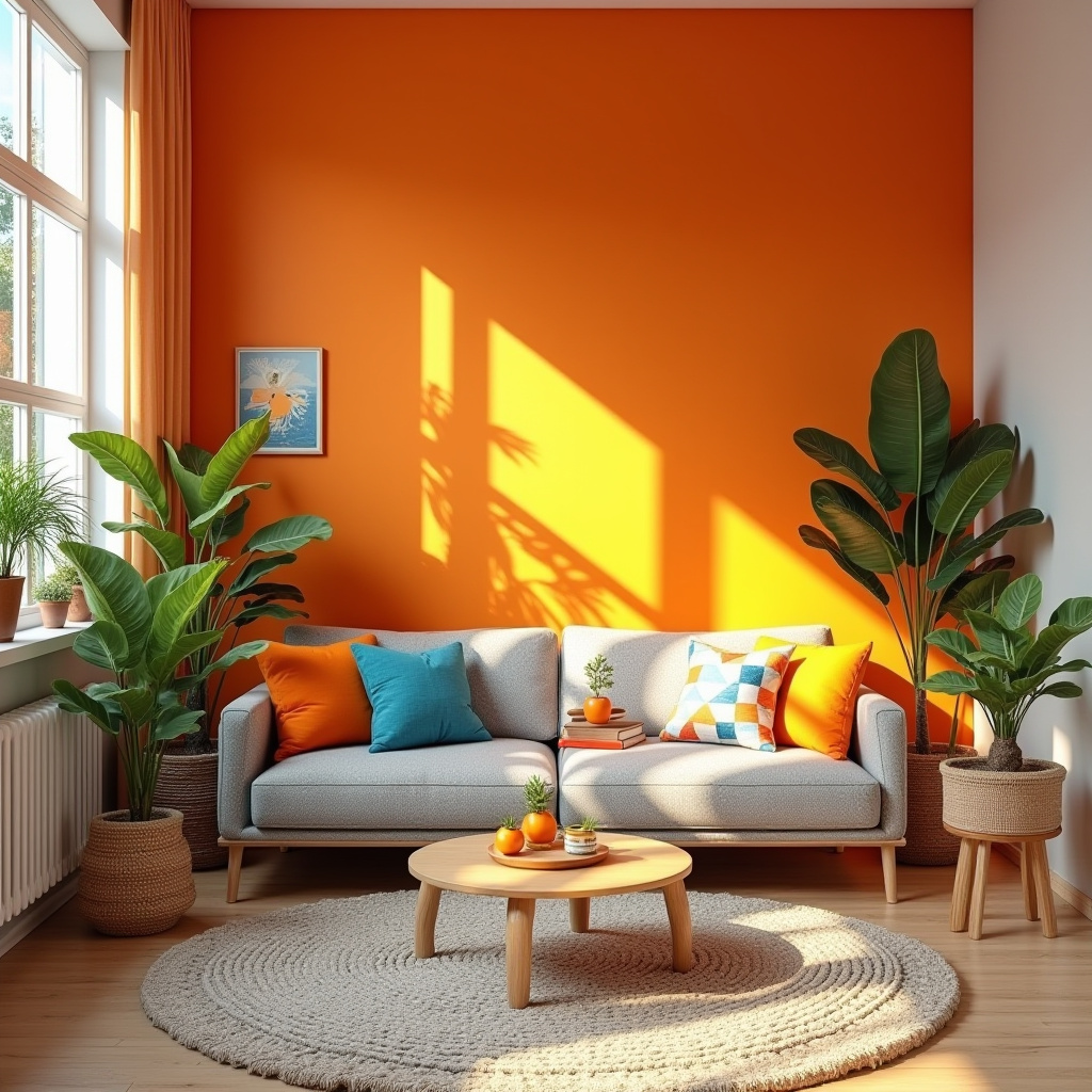 Accent Wall In Living Room 14
