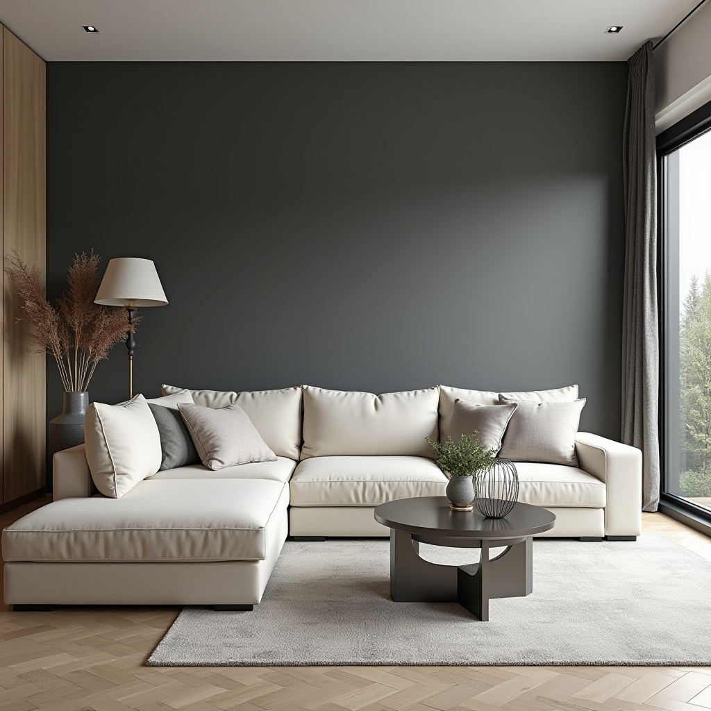 Accent Wall In Living Room 23