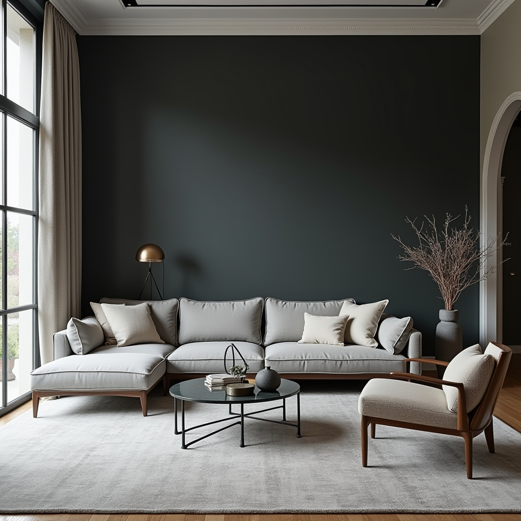 Accent Wall In Living Room 25