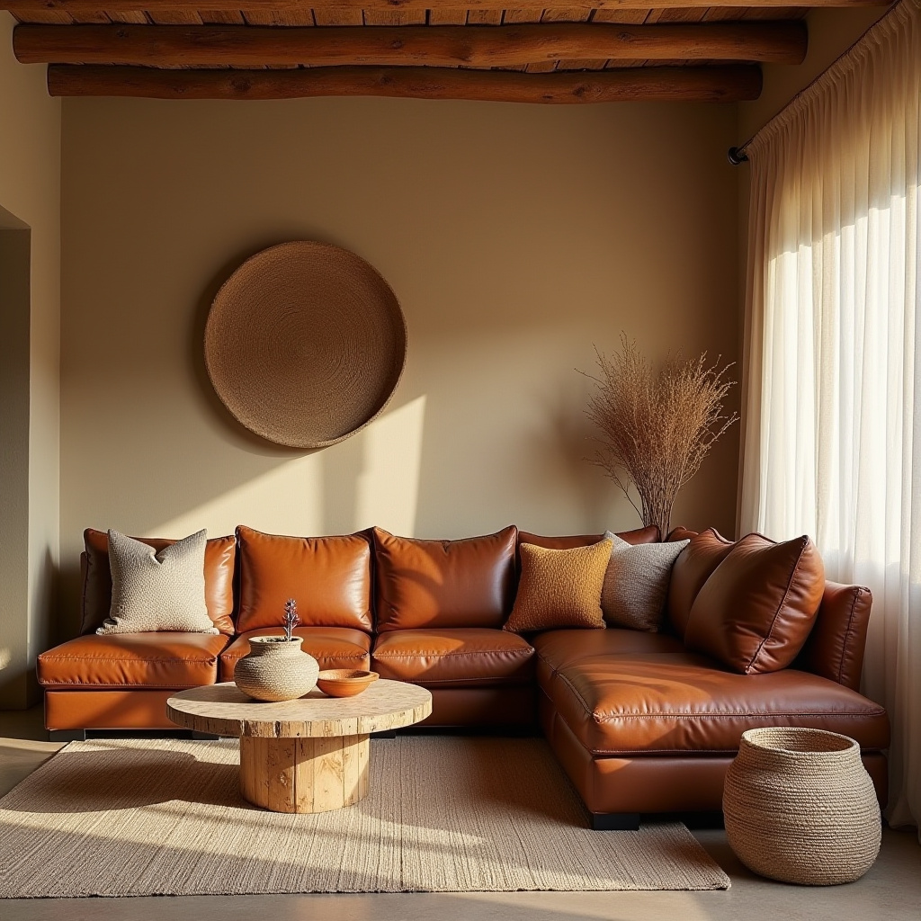 African Inspired Living Room 19