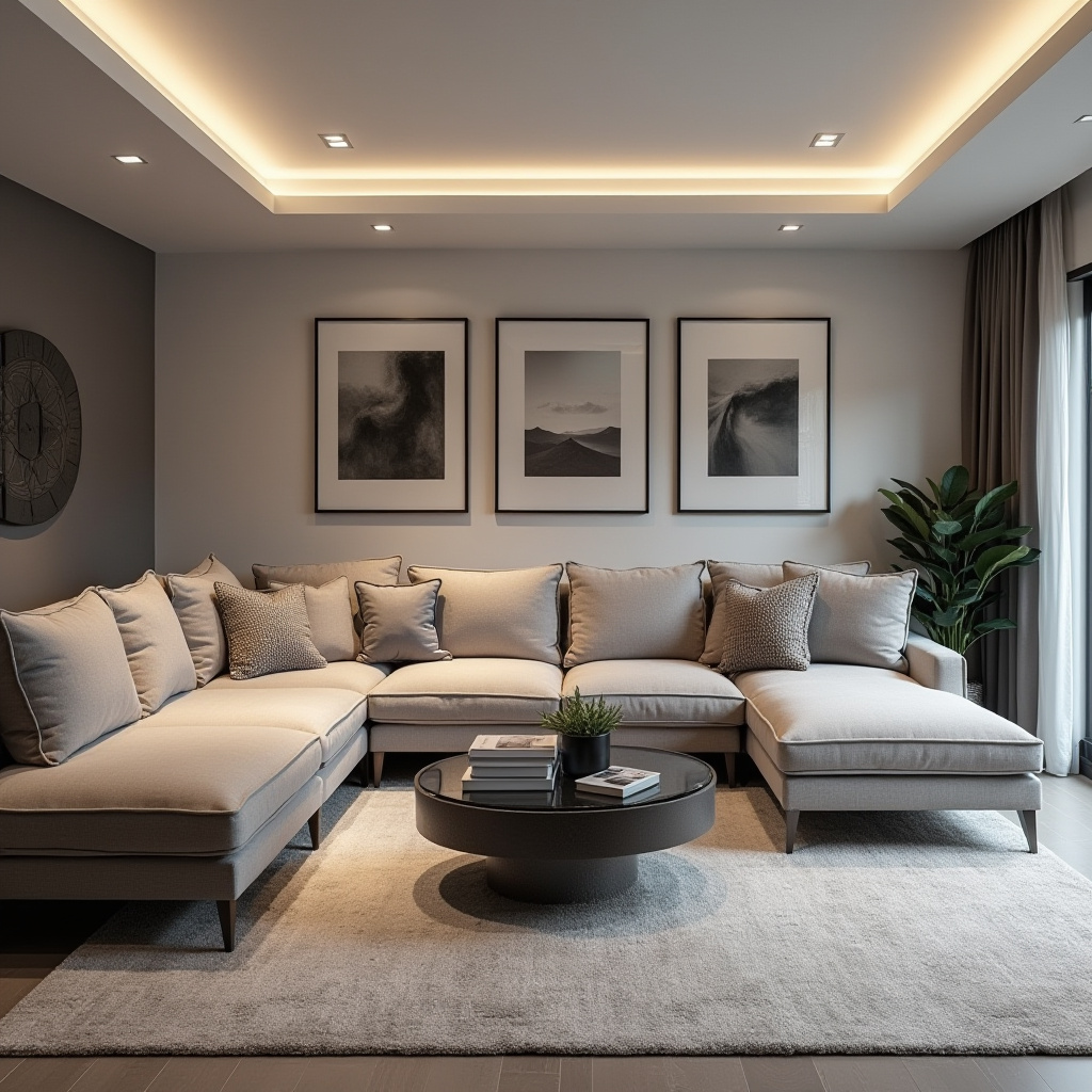 Basement Living Room 11