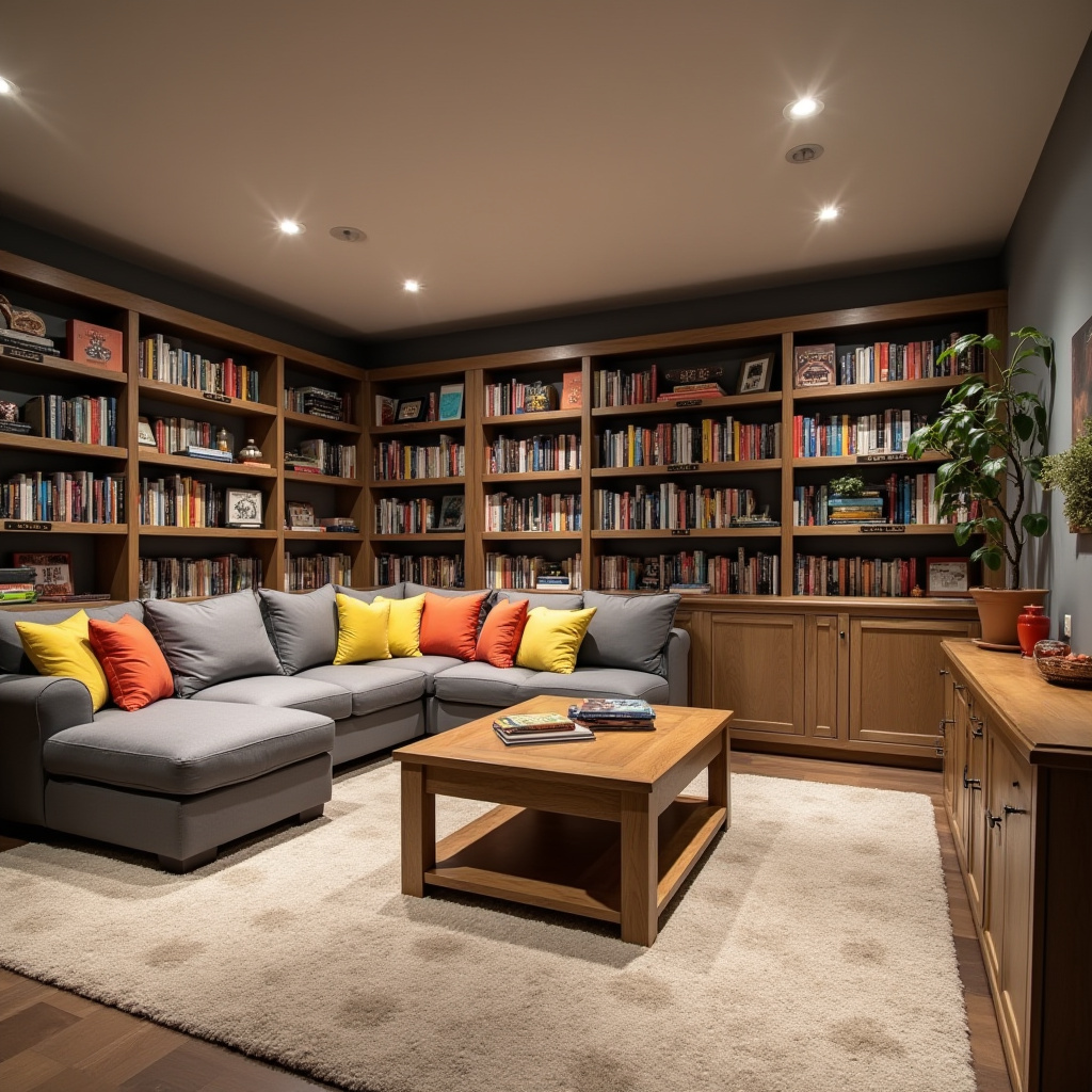 Basement Living Room 7