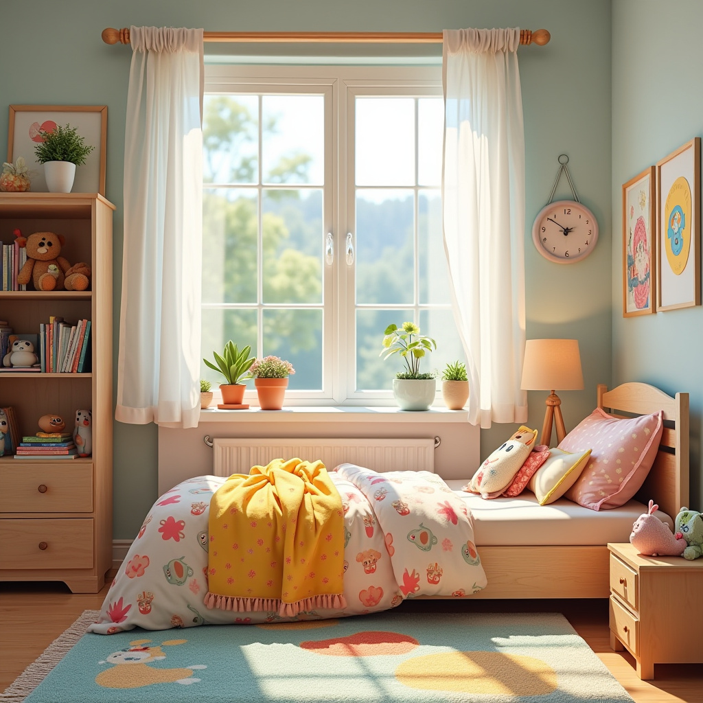 Bed Under Window 16
