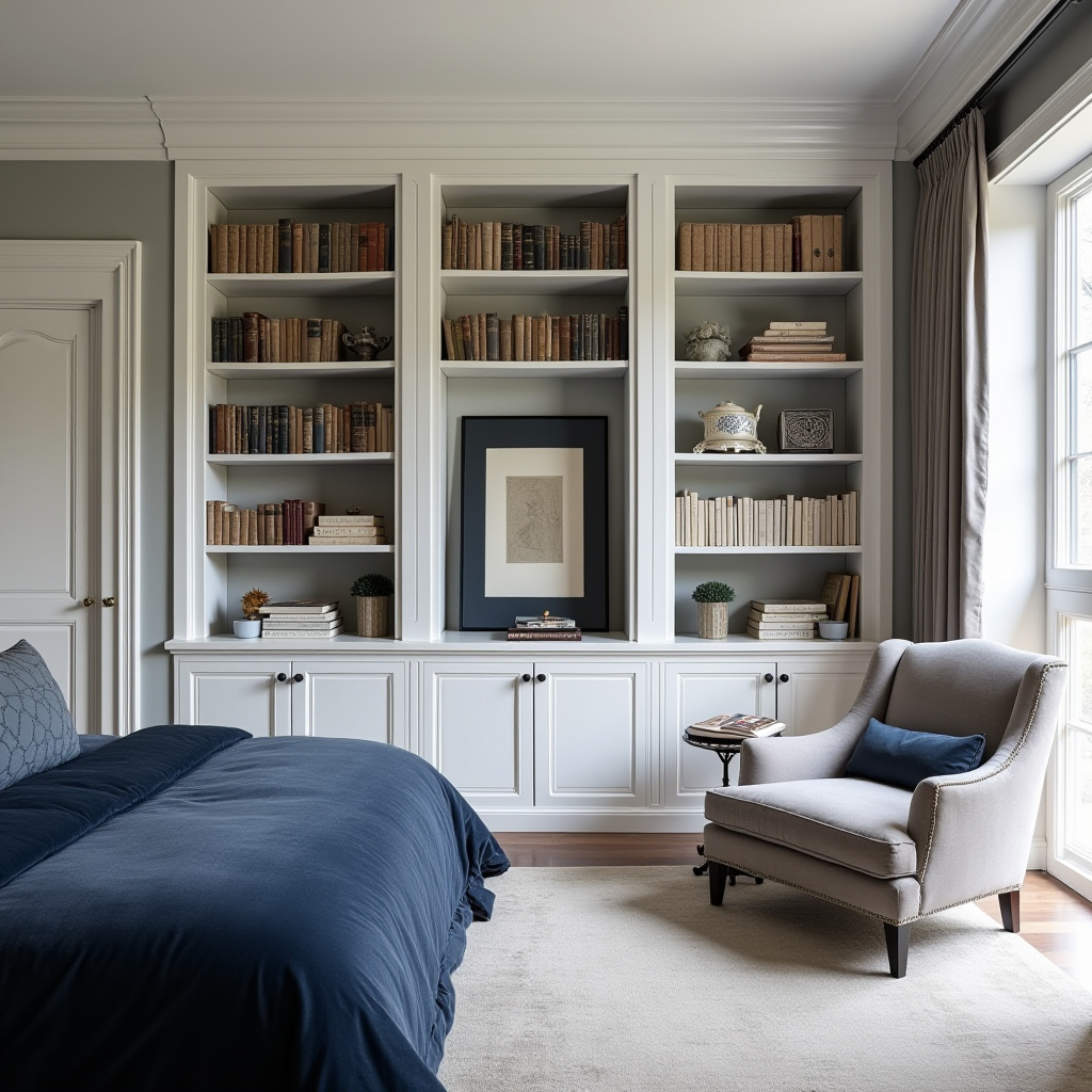 Bedroom Bookshelves 10