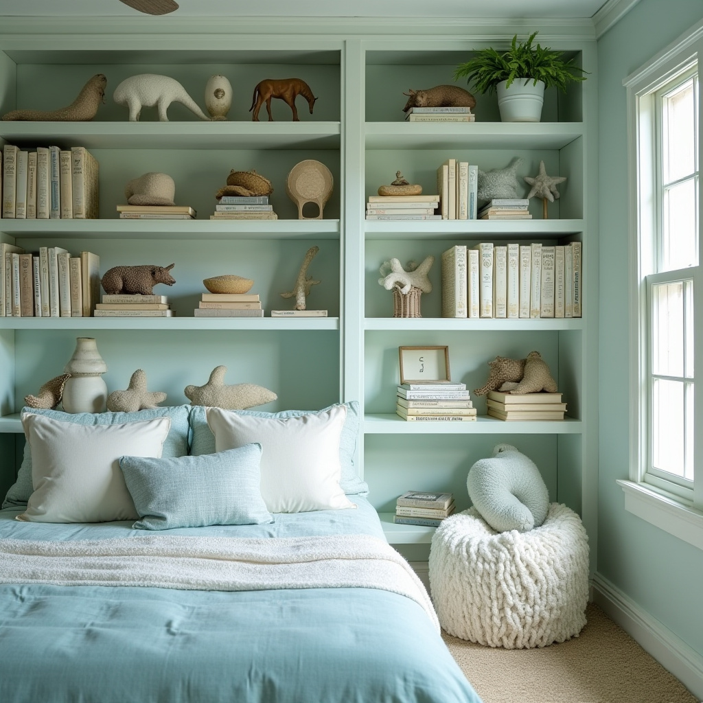 Bedroom Bookshelves 14