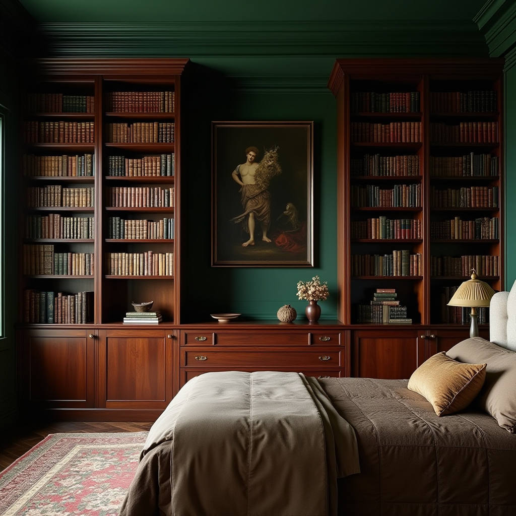 Bedroom Bookshelves 16