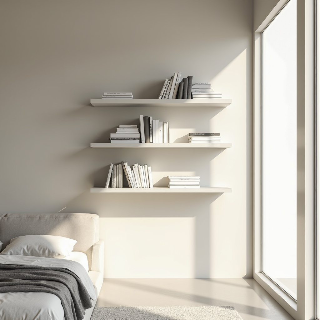 Bedroom Bookshelves 2