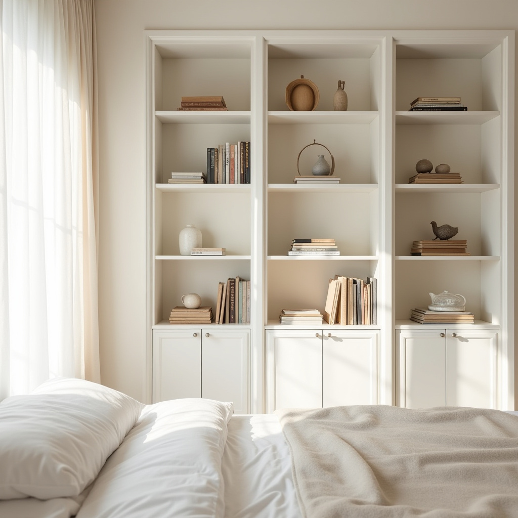 Bedroom Bookshelves 21