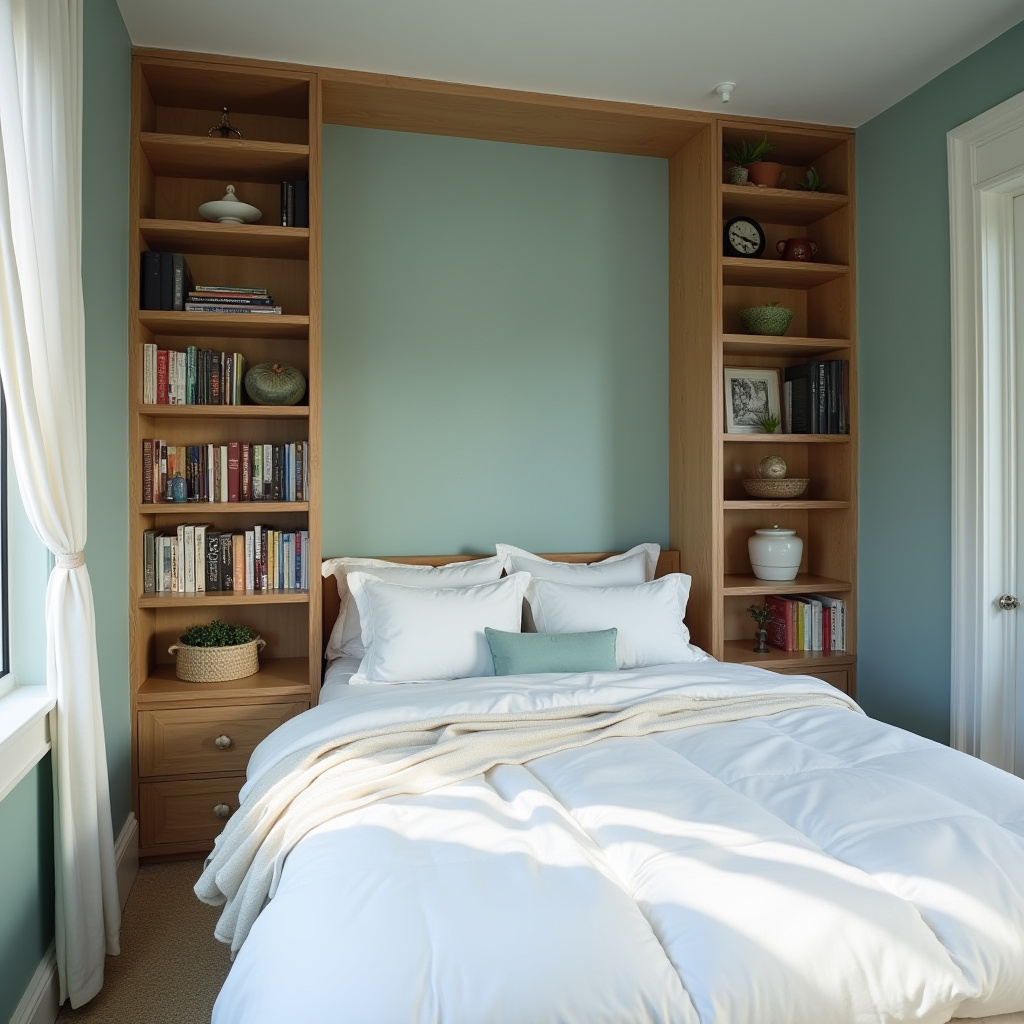 Bedroom Bookshelves 28