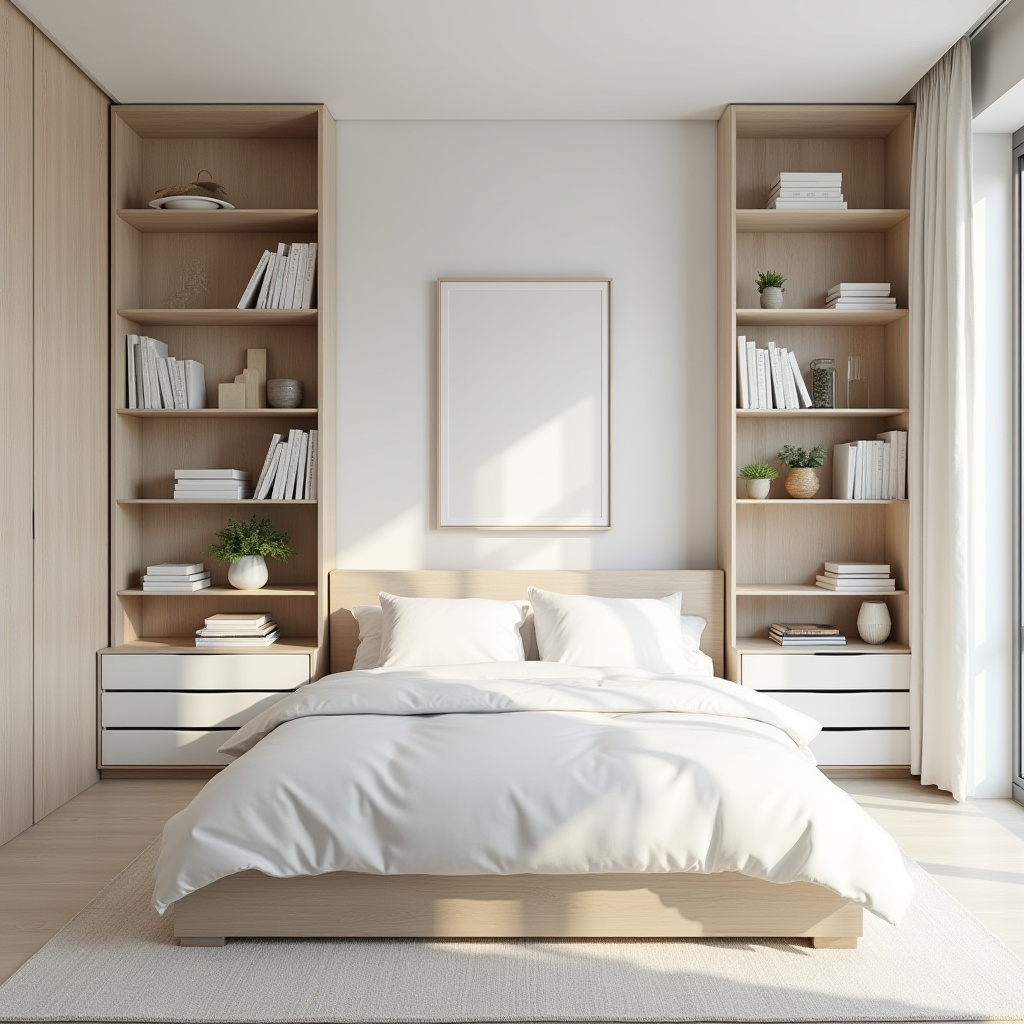 Bedroom Bookshelves 6