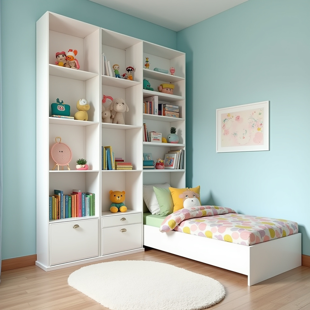 Bedroom Bookshelves 8