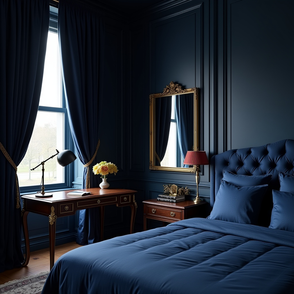 Bedroom With Desk 16