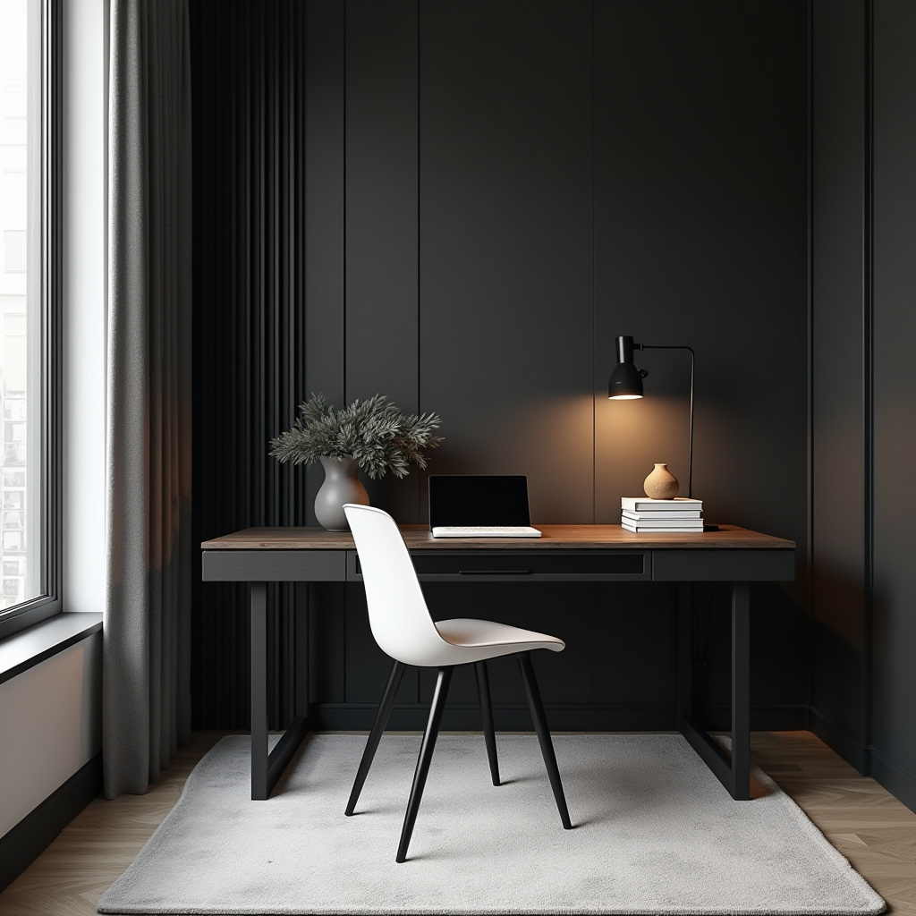 Bedroom With Desk 19