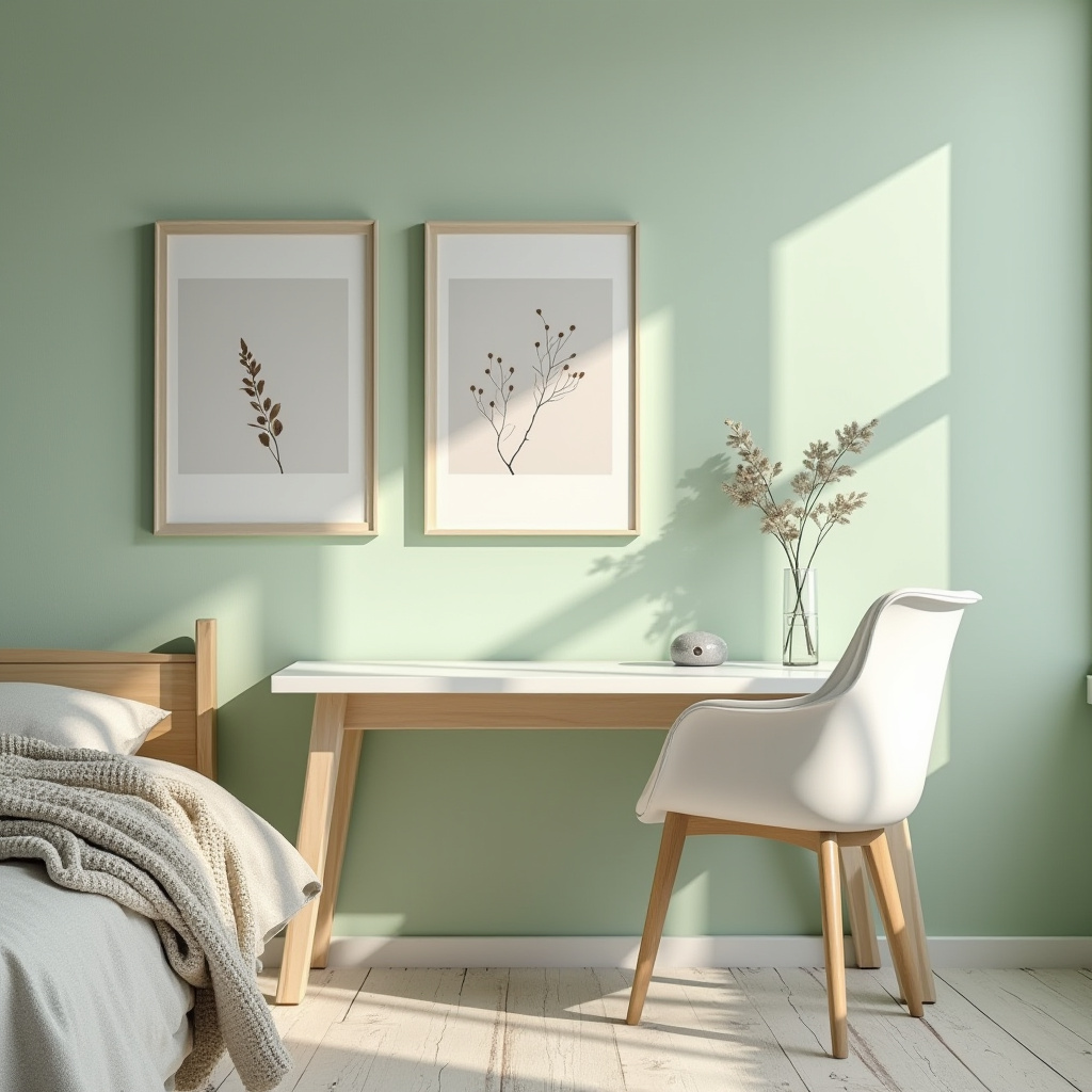 Bedroom With Desk 2