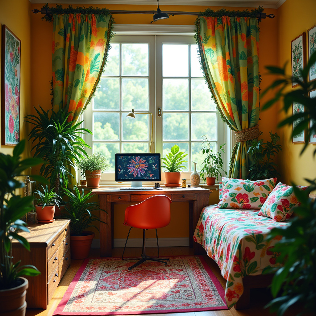 Bedroom With Desk 25