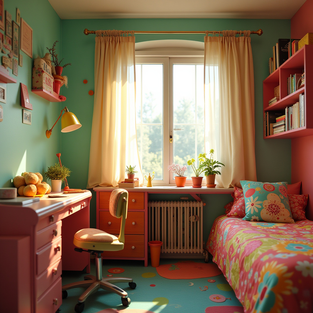 Bedroom With Desk 28