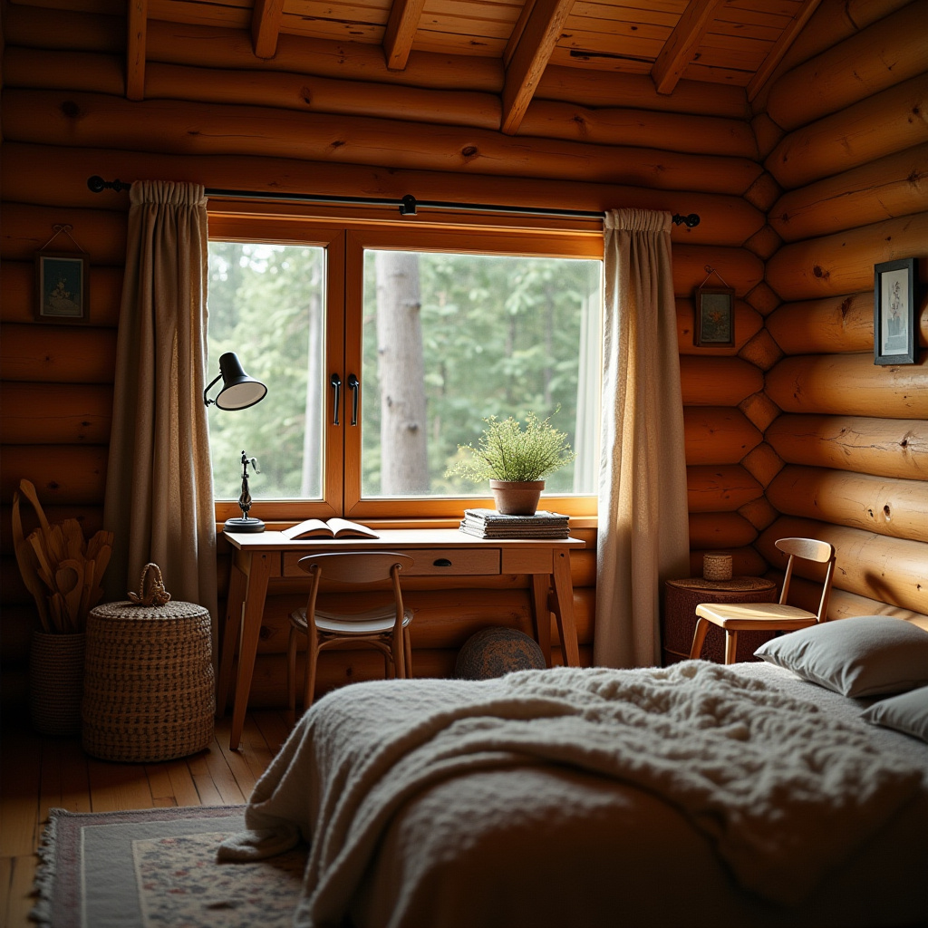 Bedroom With Desk 29