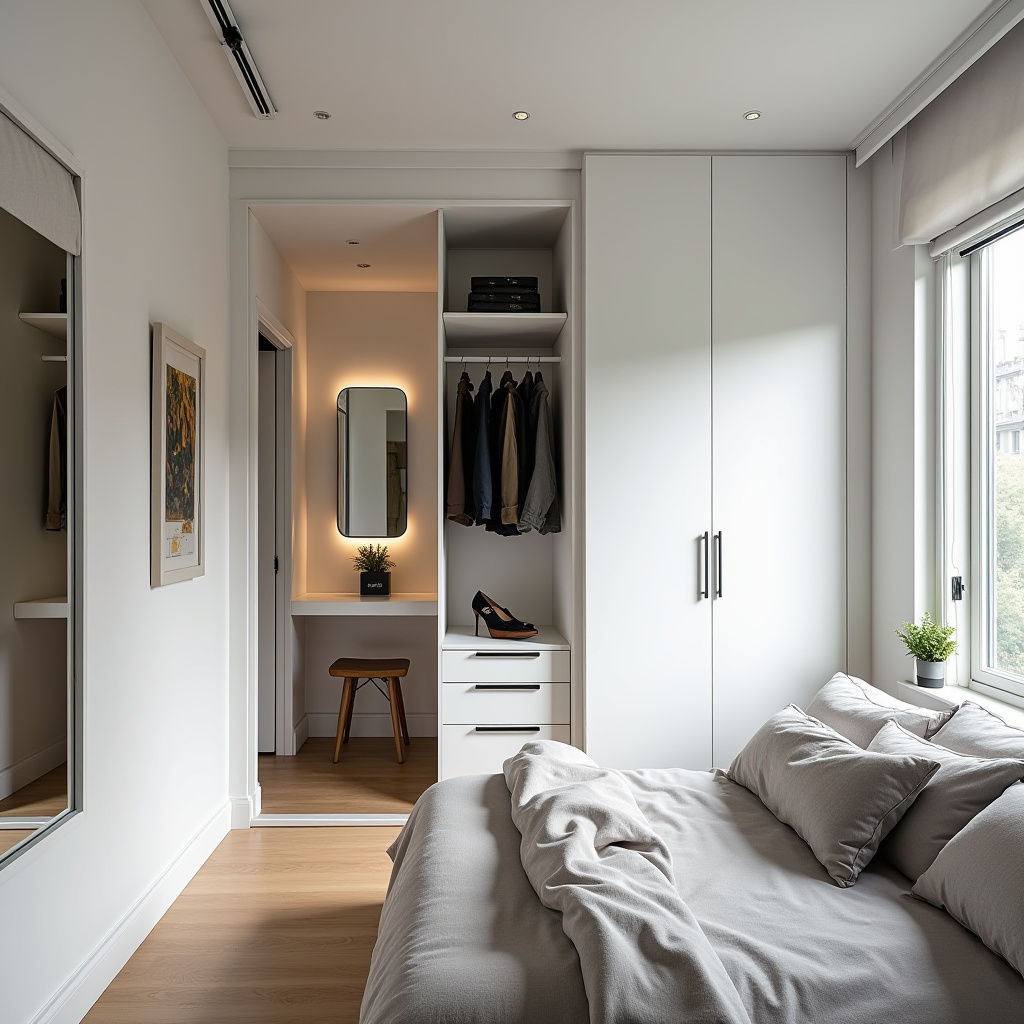 Bedroom With Walk In Closet 15