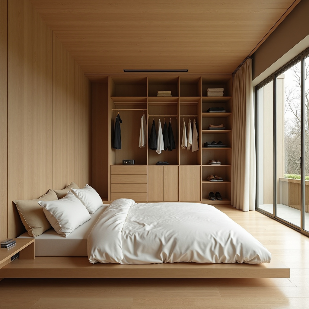 Bedroom With Walk In Closet 19