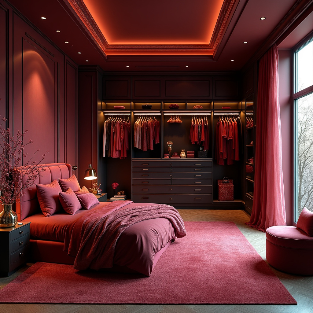 Bedroom With Walk In Closet 30