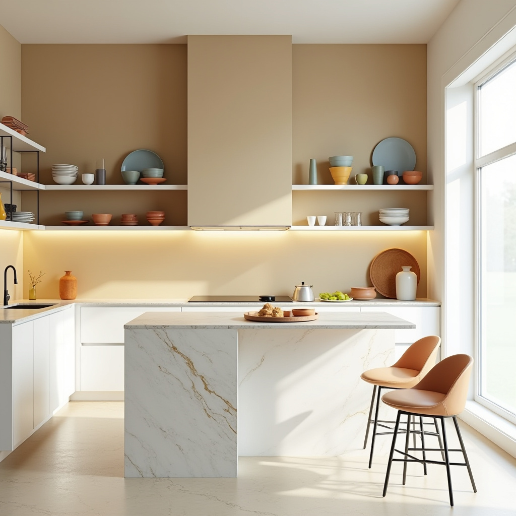 Beige Wall 2