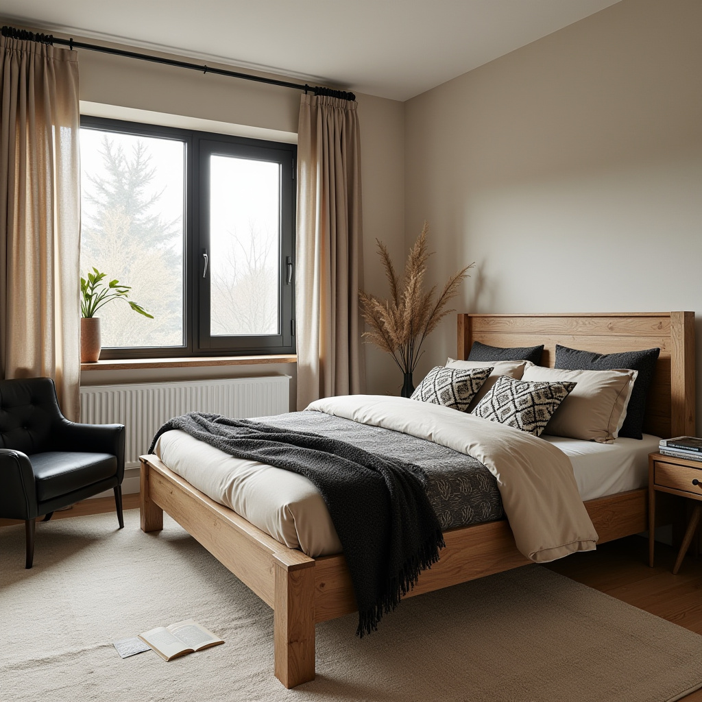 Beige And Black Bedroom Ideas 11