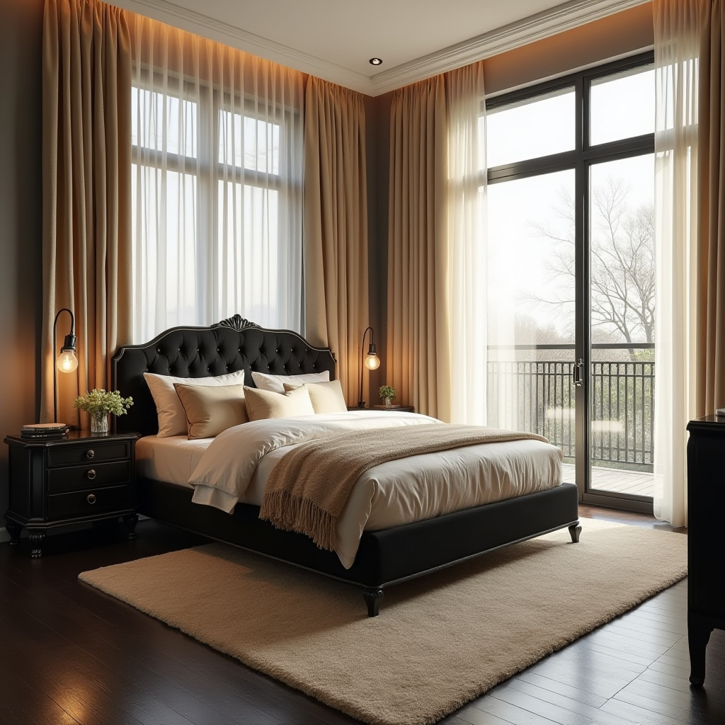 Beige And Black Bedroom Ideas 13