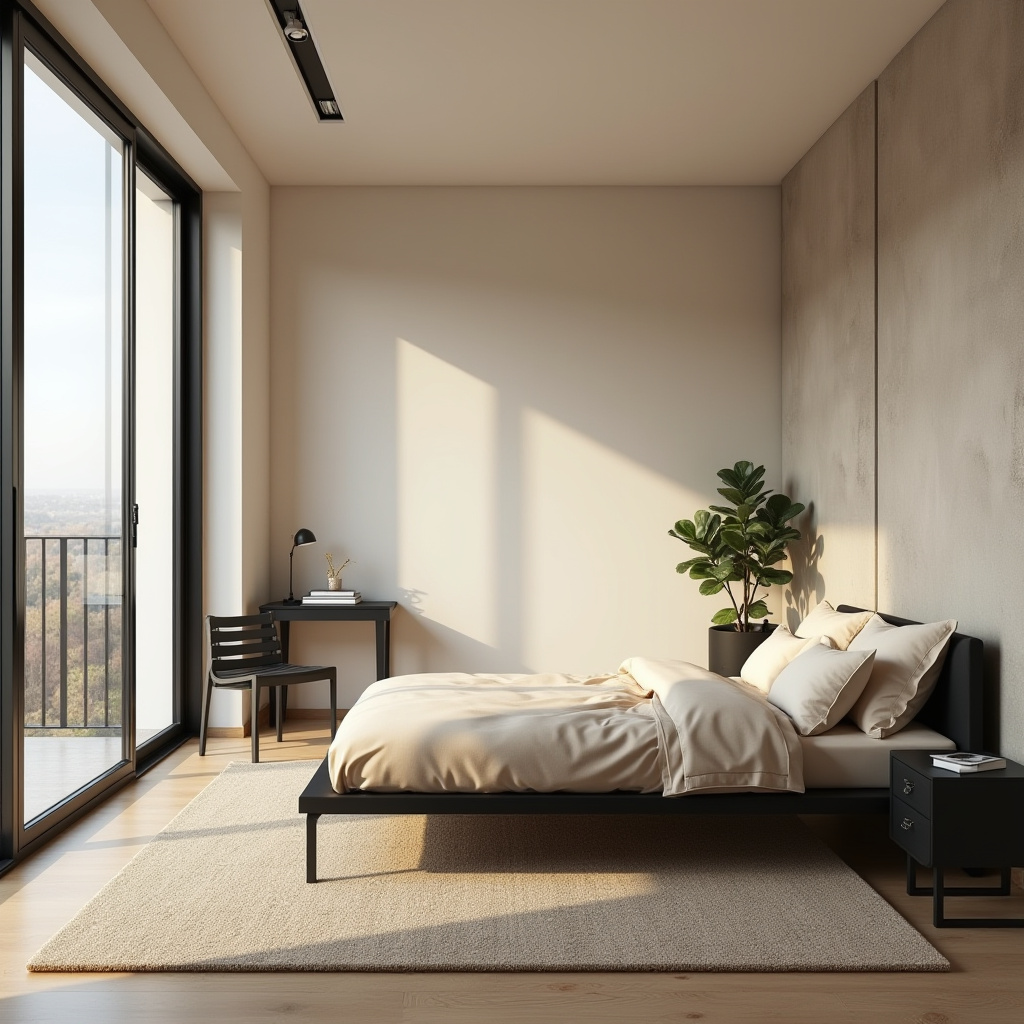 Beige And Black Bedroom Ideas 29
