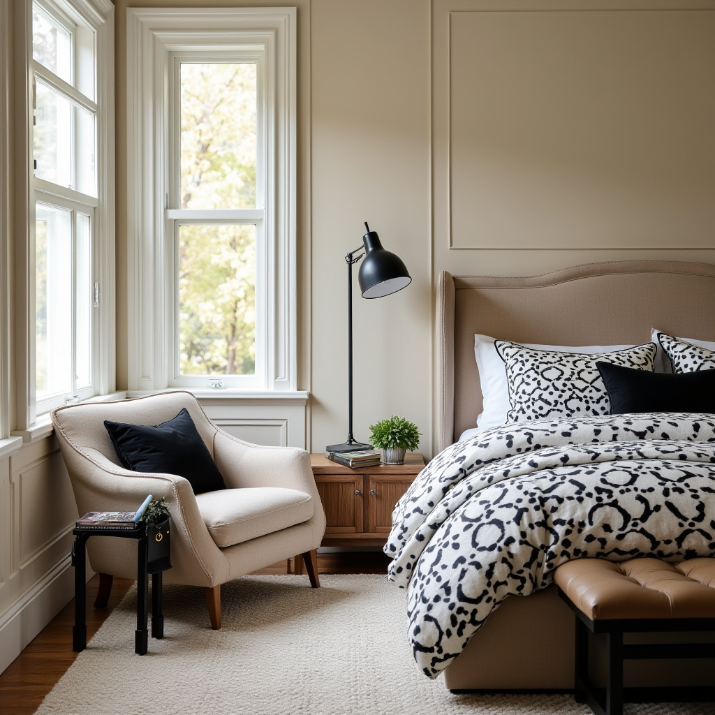Beige And Black Bedroom Ideas 4
