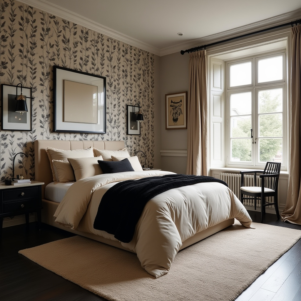Beige And Black Bedroom Ideas 5