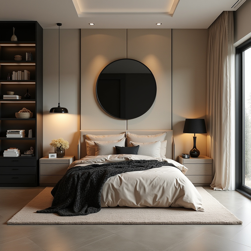 Beige And Black Bedroom Ideas 9