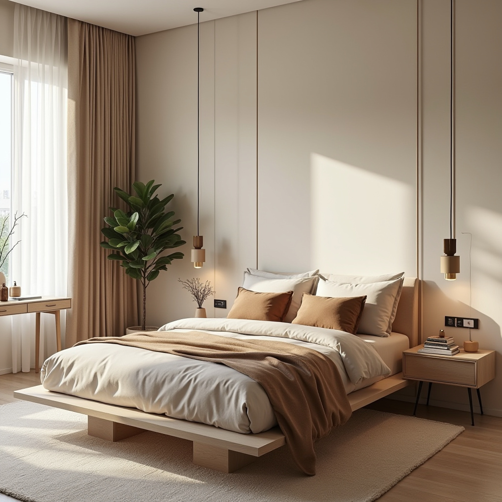 Beige And Brown Bedroom Ideas 21