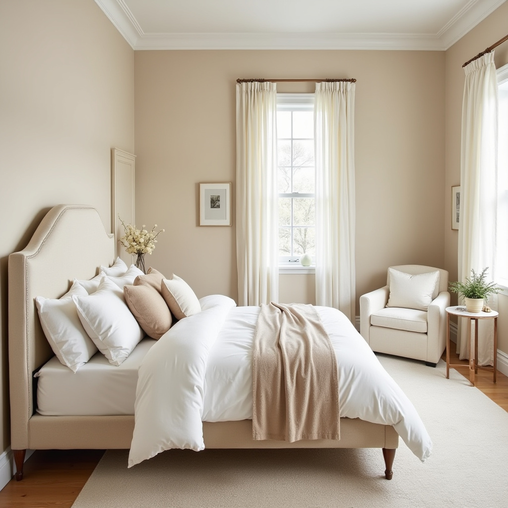 Beige And White Bedroom Ideas 1