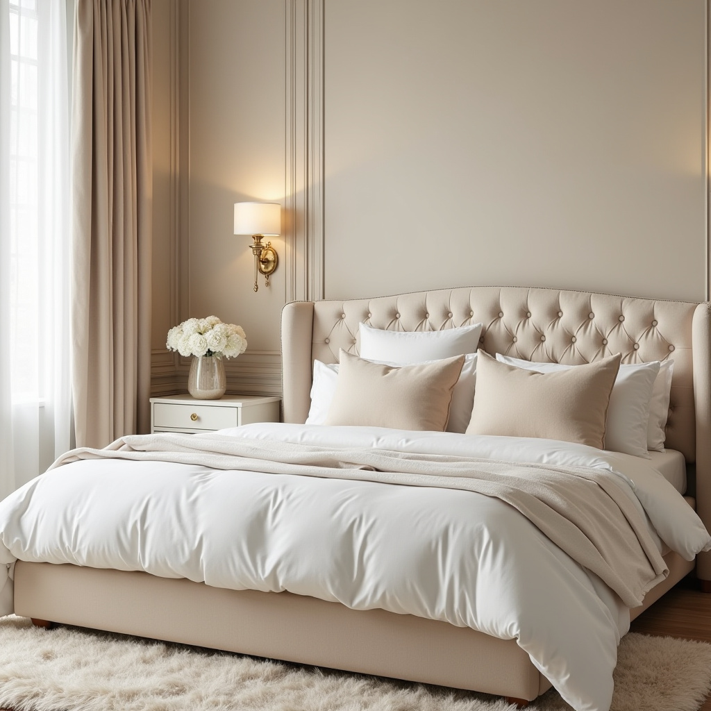 Beige And White Bedroom Ideas 17