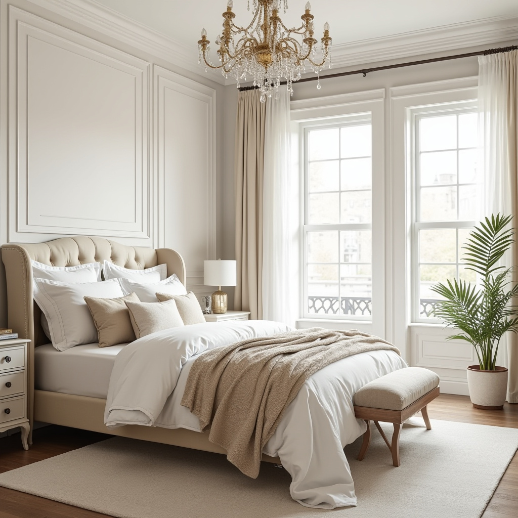 Beige And White Bedroom Ideas 21