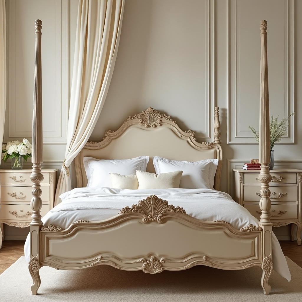 Beige And White Bedroom Ideas 23