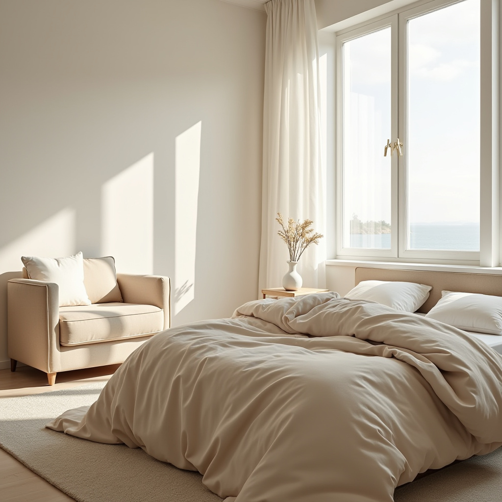 Beige And White Bedroom Ideas 30