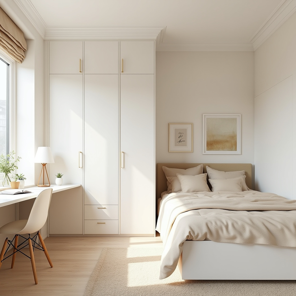 Beige And White Bedroom Ideas 7
