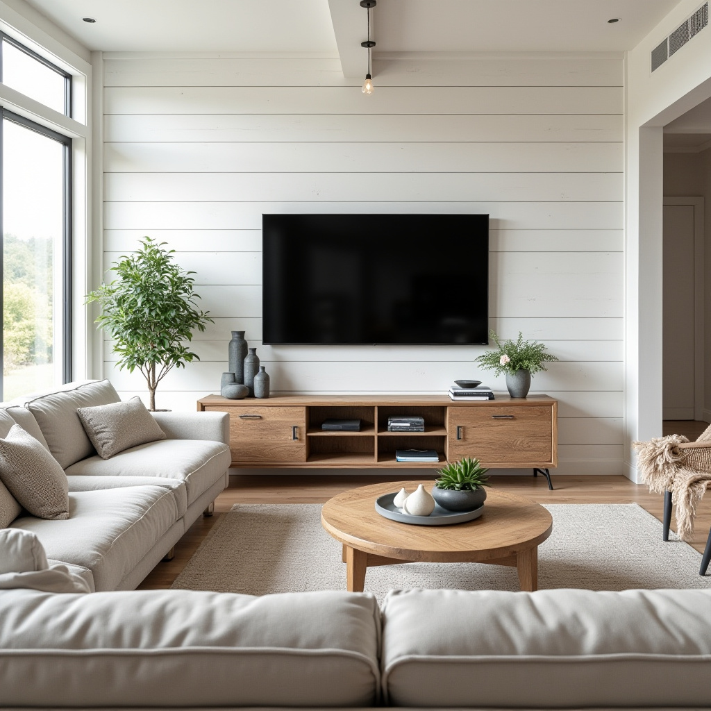 Big Tv Wall Ideas Living Room 11