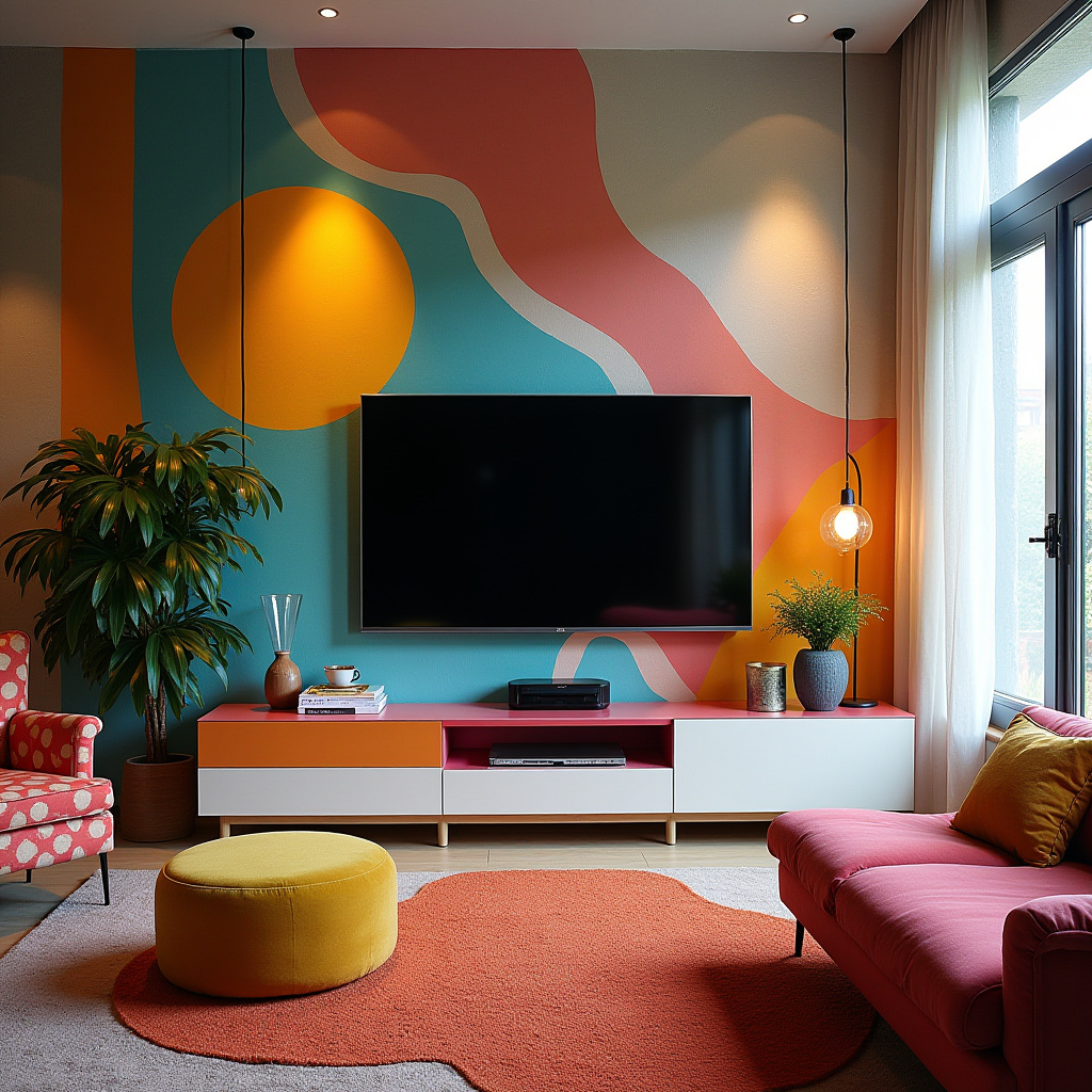 Big Tv Wall Ideas Living Room 15