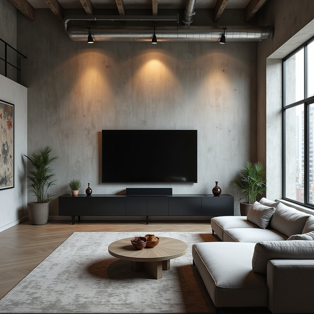 Big Tv Wall Ideas Living Room 16