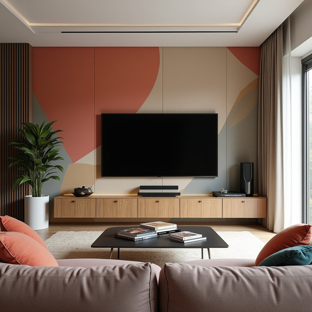 Big Tv Wall Ideas Living Room 21