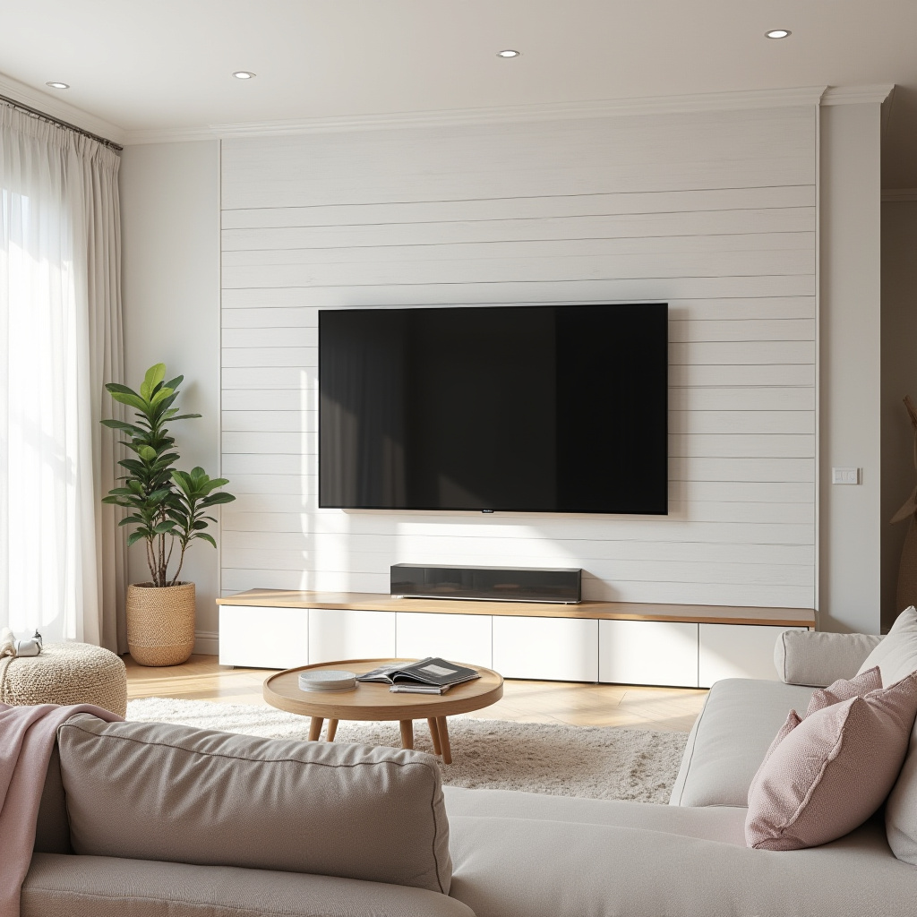 Big Tv Wall Ideas Living Room 26