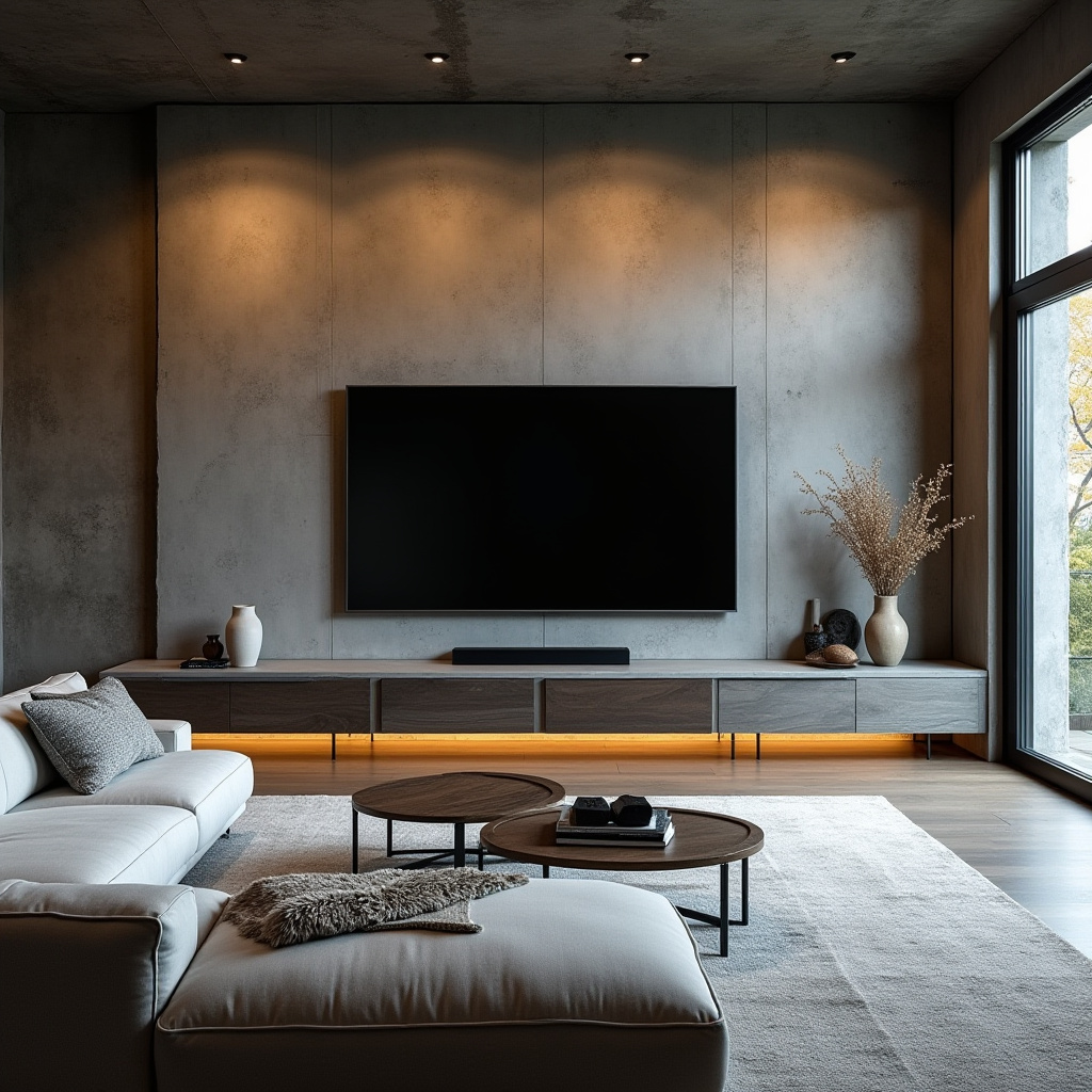 Big Tv Wall Ideas Living Room 29