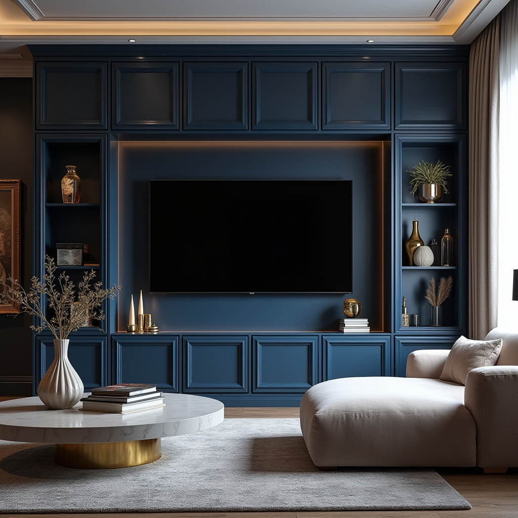 Big Tv Wall Ideas Living Room 9
