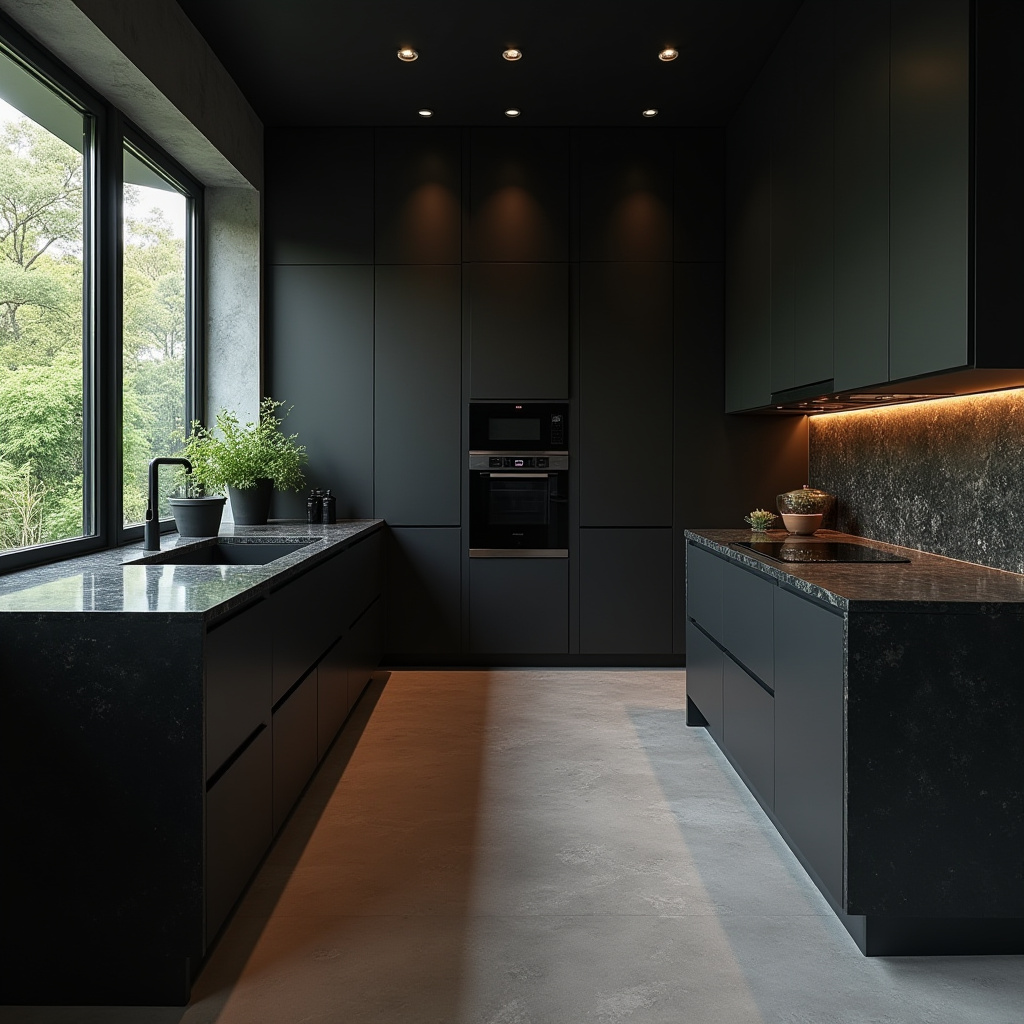 Black Kitchen Ideas 10