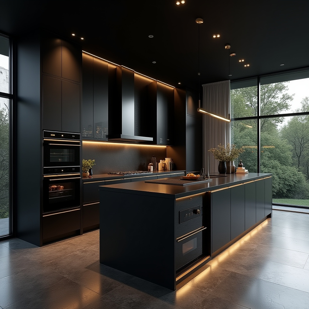 Black Kitchen Ideas 13
